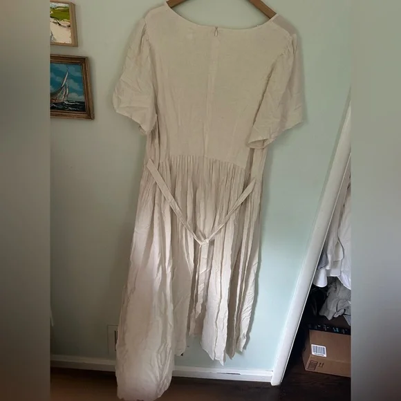 NWT Christy Dawn Scarlet dress in egg shell - Picture 7 of 7